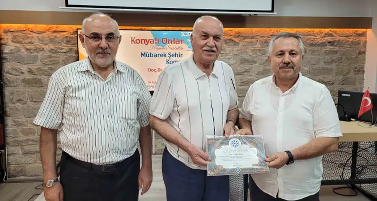 Halil Ürün: “Mübarek şehir Konya’nın mayası sağlamdır”