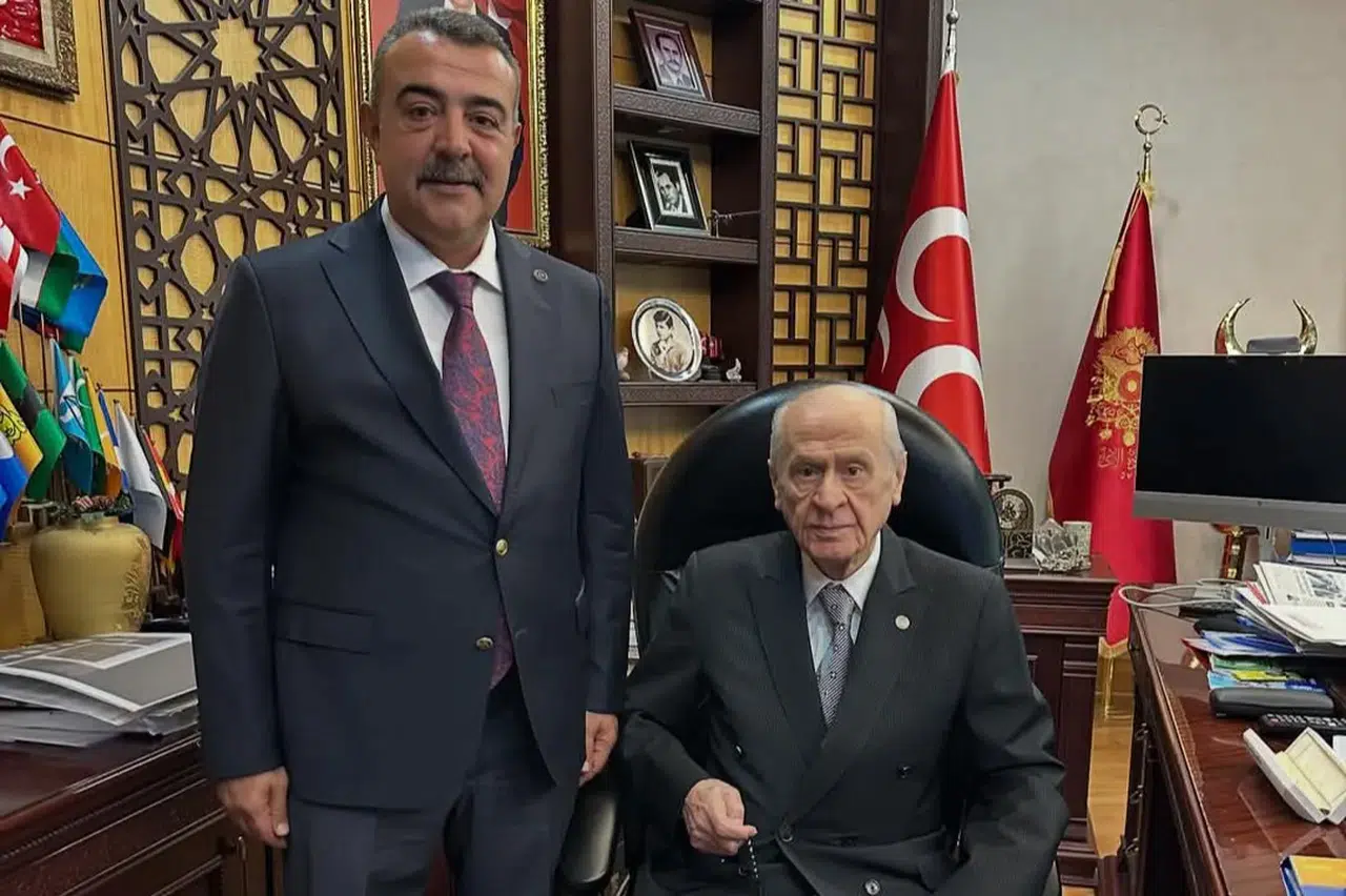 Bahçeli, Konyalı MYK Üyesi Korkmaz’ı kabul etti