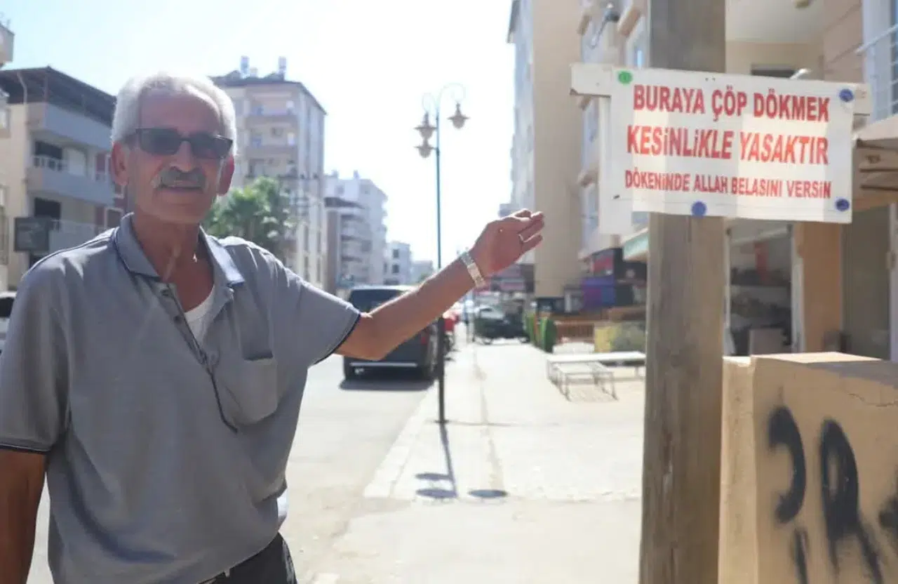 Esnafın "Allah belasını versin" tabelası dikkat çekti!