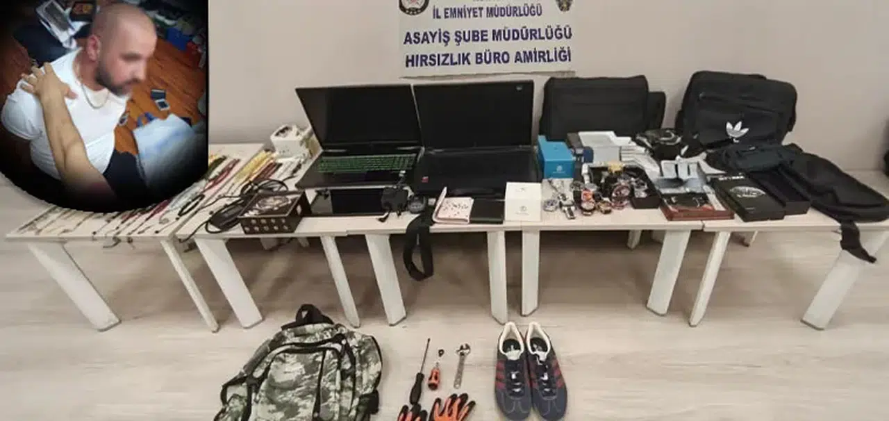 Cezaevinden çıktı, 2 milyonluk vurgun yaptı