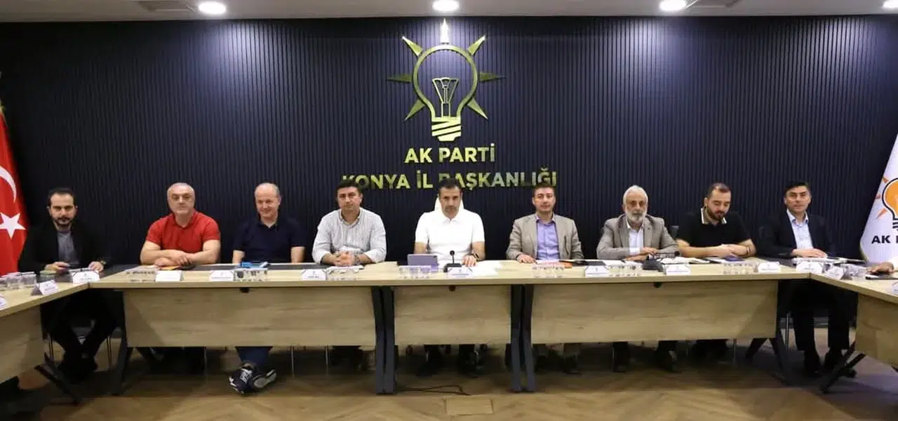 AK Parti Konya’da İl yönetim kurulu toplantısı gerçekleşti