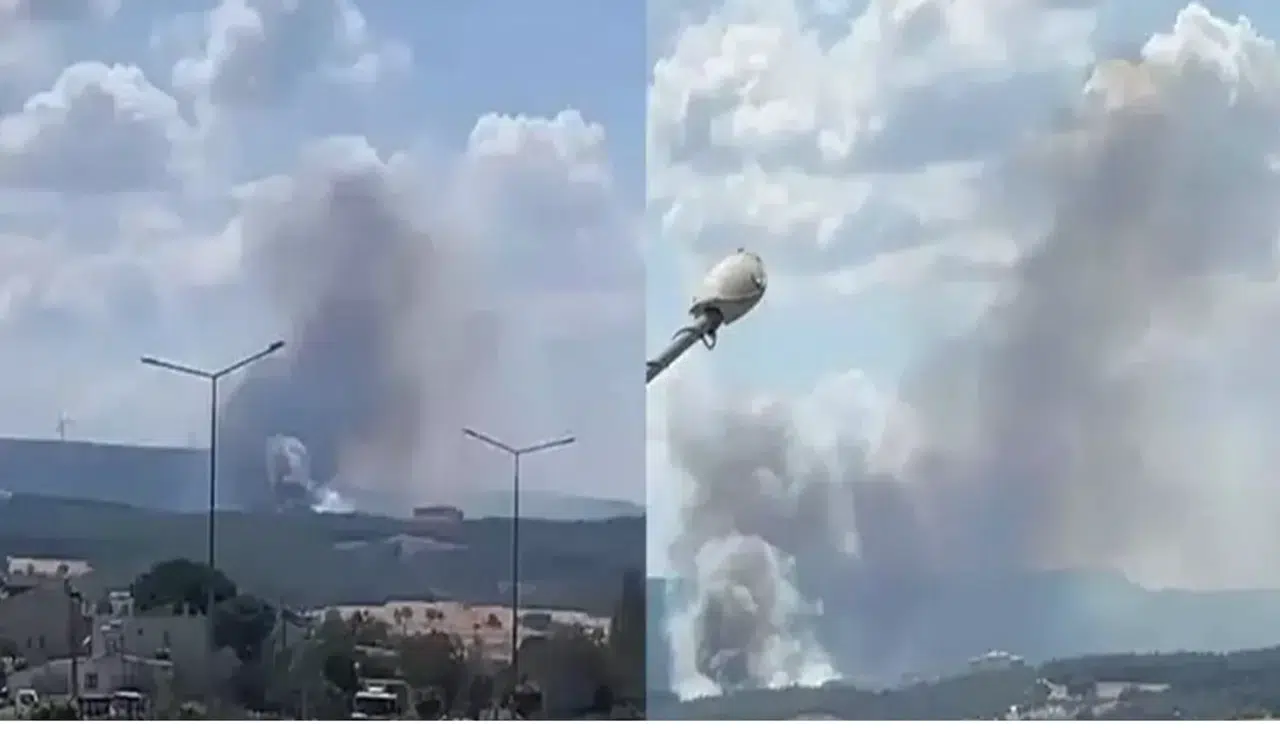 Çanakkale’de orman yangını