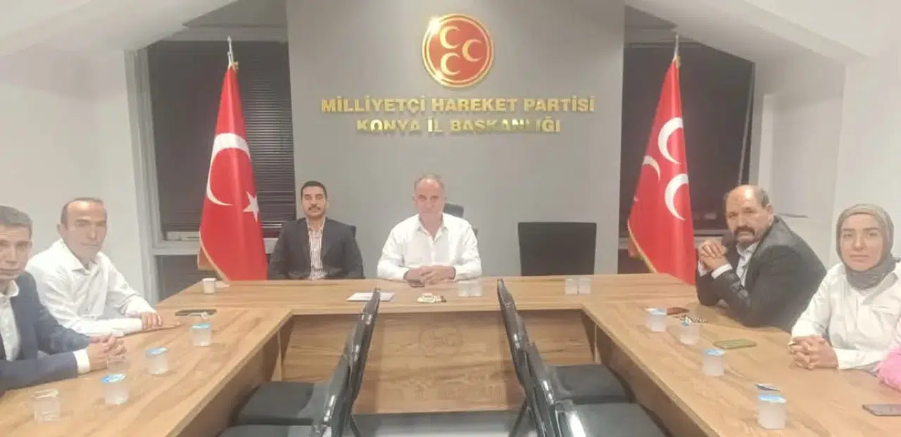 MHP Konya İl yönetimi bir araya geldi