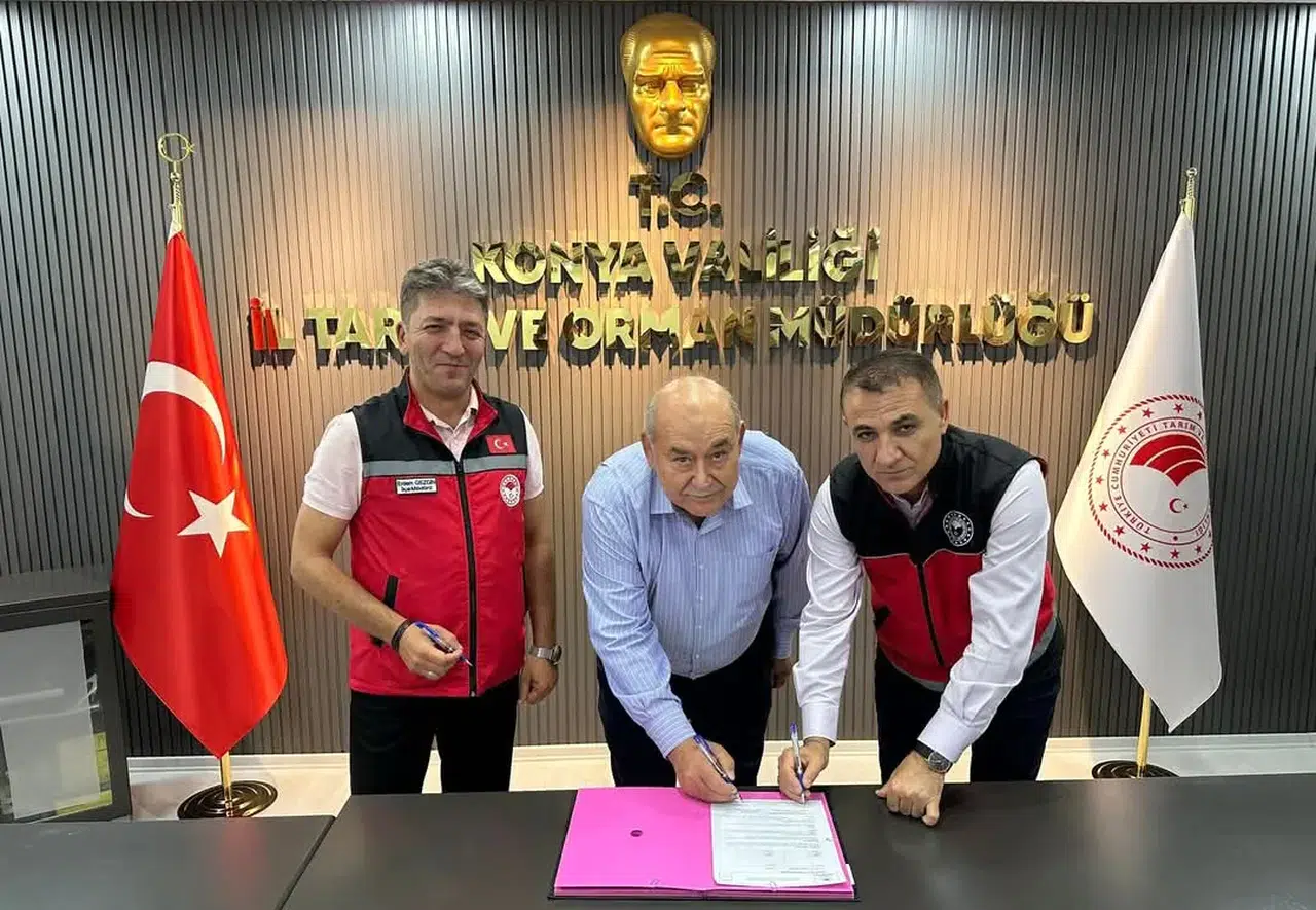Konya’da çiftçi kayıt sistemi için önemli imza! Artık daha kolay!