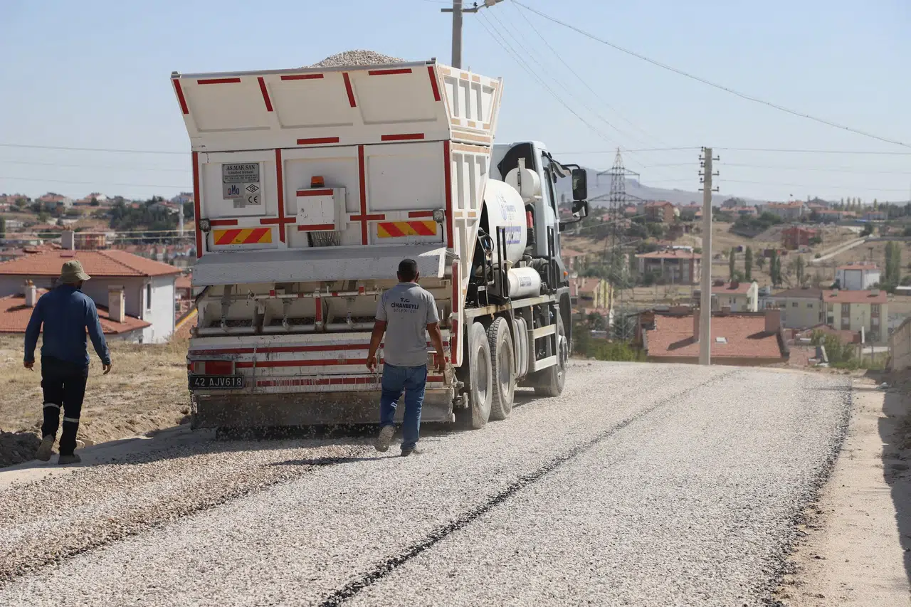 Konya'nın o ilçesinin çehresi değişiyor: Konya Belediyesi'nden yol hamlesi!