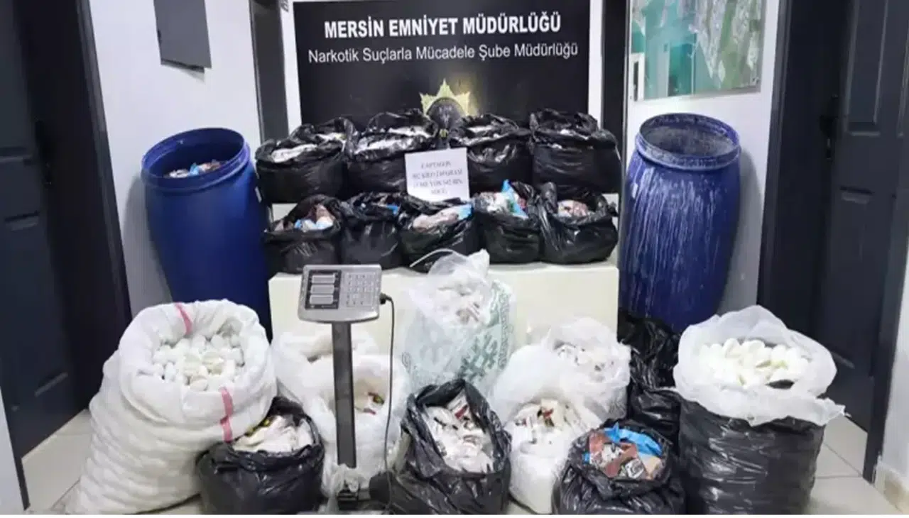3,5 milyon uyuşturucu hap ele geçirildi