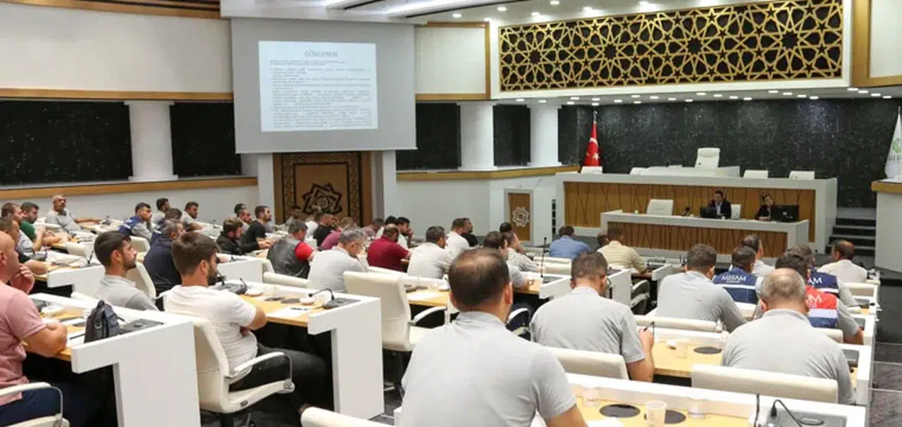 Meram Belediyesi’nde tehlikeli madde eğitimi