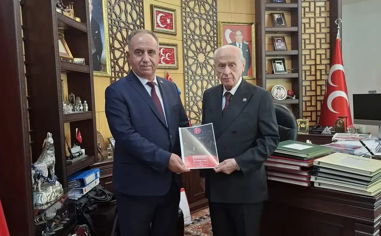 İl Başkanı MHP Liderini ziyaret etti: Bahçeli Konya'ya mesaj gönderdi!