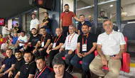 Konyaspor yönetimi Göztepe maçında tam kadro