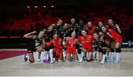 A Milli Kadın Voleybol Takımı, Bulgaristan'ı 3-0 yendi
