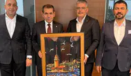 Konyaspor Başkanı Atiker'den Dursun Özbek'e ziyaret