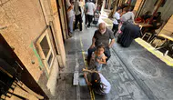 Konya Bedesten Çarşısın'da 2 asırlık taş oyma sebilinin geleneğini sürdürüyor