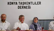 Ahmet Davutoğlu Konya'da temaslarda bulundu