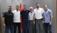 Boks antrenörlerinden Hekimoğlu’na ziyaret