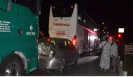 Kırmızı ışıkta zincirleme kaza