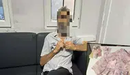 Dilencinin üzerinden 45 bin lira çıktı