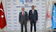 Vali Akın’dan İŞKUR Konya’ya ziyaret