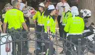 Kadın Sürücü ortalığı birbirine kattı
