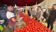 Binkonut Semt Pazarı’na sürpriz ziyaret