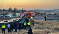 Yolcu otobüsünde korku dolu anlar: 27 yaralı var!