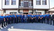 Başkan Mustafa Kavuş, Zabıta Haftası'nda Zabıta Amirliği’ni ziyaret etti