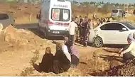 Otomobil şarampole devrildi