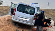 Konya'da feci kaza: Eşini kaybetti, kendisi yaralandı