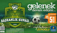 Başkanlık kupası futbol kayıtları başlıyor
