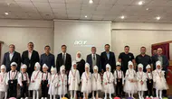 Konya'da 4-6 yaş Kur’an kursu öğrencileri sahneye damga vurdu!