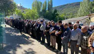 Bozkır Belediye Başkanı cenaze törenine katıldı
