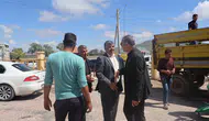 Emirgazi’de arefe mesaisi: Başkan Mertcan sahada!