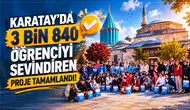 Karatay’da 3 bin 840 öğrenciyi sevindiren proje tamamlandı