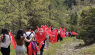 Konyalı kampçılar şanlı bayrakla yürüdü!