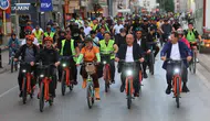Konya’da 31 ilçe aynı anda pedal çevirdi