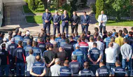 Başkan Kavuş personelle bayramlaştı
