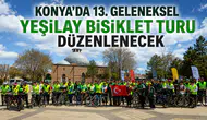 Konya’da 13. Geleneksel Yeşilay Bisiklet Turu düzenlenecek