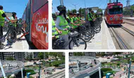 Bisikletli Tramvay etkinliği gerçekleştirildi