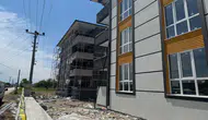 Konya'da elektrik akımına kapılan işçi, 4'üncü kattan düştü