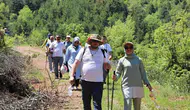 10 kilometrelik doğa yolculuğu Ilgın'da nefes kesti