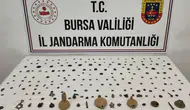 Tarihi eser operasyonunda 202 sikke ve obje ele geçirildi
