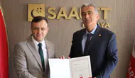 Saadet Partisi Meram İlçe Başkanlığına Latif Işık getirildi