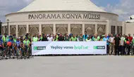 Konya’da binlerce pedal sağlıklı yaşam için döndü
