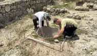 1750 yıllık pitos mezar bulundu