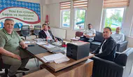 Konya Emlakçılar Odası’ndan ilçe ziyaretleri