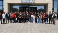 Konya'da öğrenciler üretimi yerinde inceledi