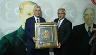 MHP Konya İl Başkanı, Bakan Bolat'a eşlik etti