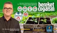 Belediyeden üreticilere fide desteği