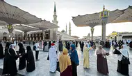 Hacıların Medine'ye gelişi sürüyor
