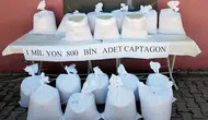 TIR’da 1,8 milyon uyuşturucu hap ele geçirildi