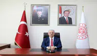 Vali Akın’dan Jandarma Teşkilatı’nın 187. Kuruluş yıl dönümü mesajı
